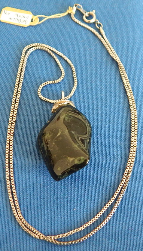 Nebula stone from mexico pendant