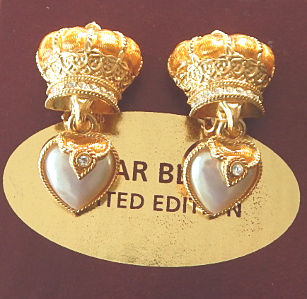 Edgar Berebi crown earrings