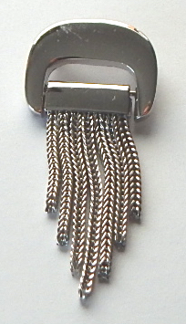 Trifari silvertone pin