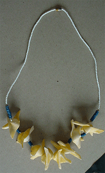 Tropical shell necklace