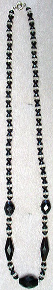 Vintage unusual bead necklace