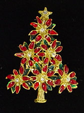 Lia Christmas tree pin